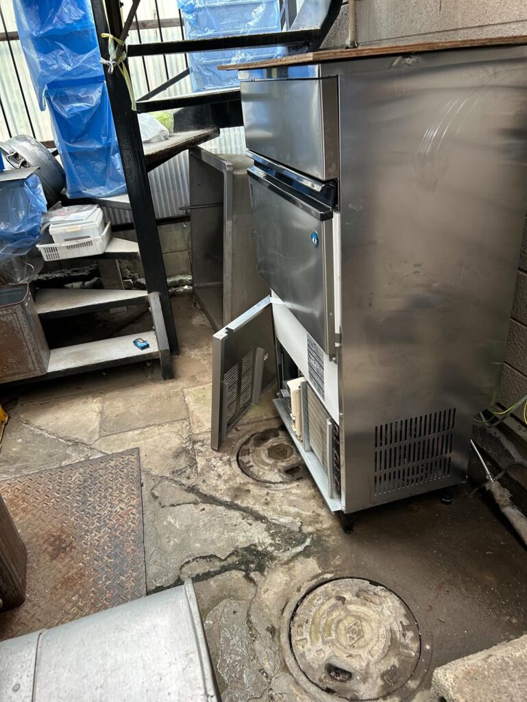 ホシザキ製氷機撤去