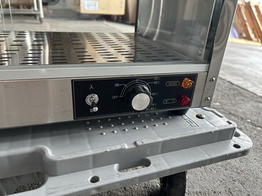 安吉ホットショーケース　PRO-6WSE　コントロールパネル写真