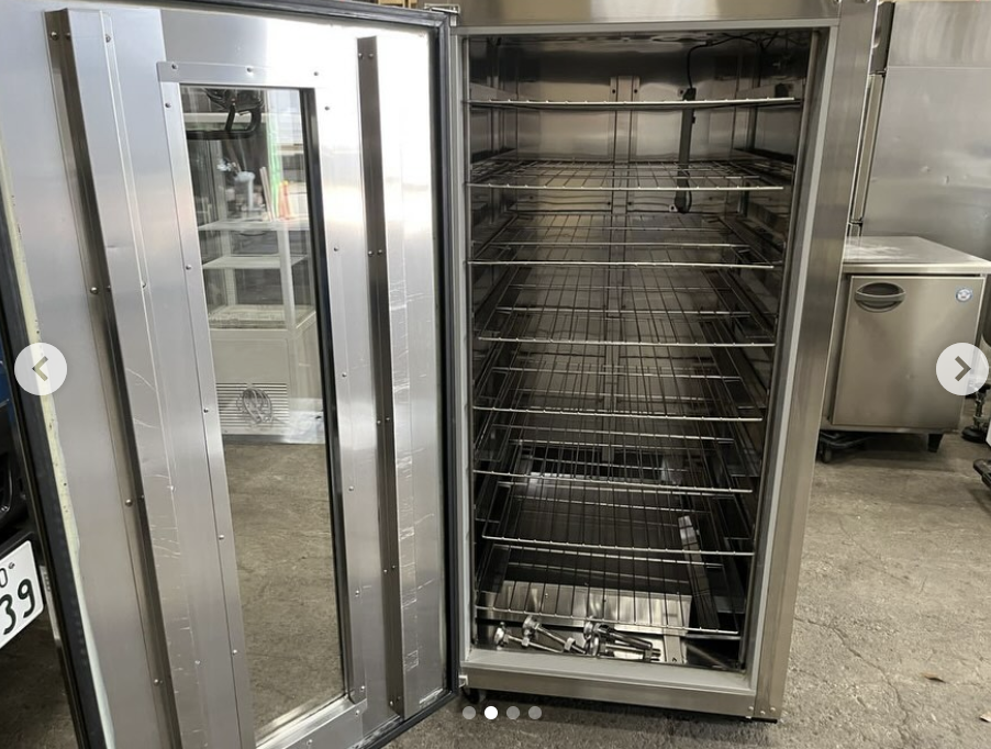 中古厨房機器入荷情報‼️共立プラント工業株式会社　ホイロ　PN-3211庫内写真