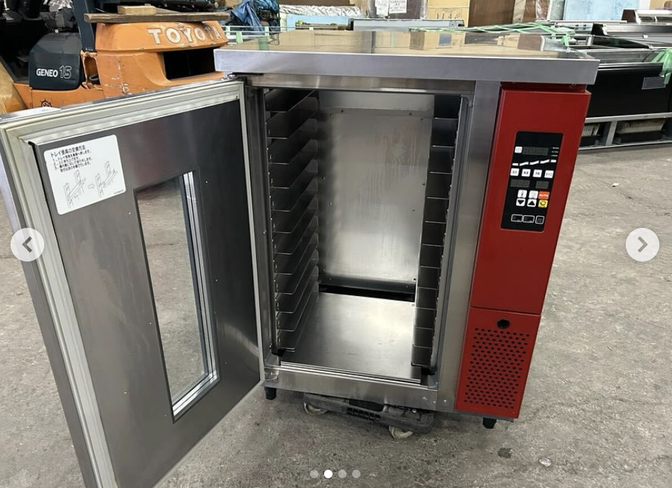 中古厨房機器入荷情報‼️マルゼンベーカリーシェフ ドゥコンディショナーQEN-112DCSS2M庫内写真