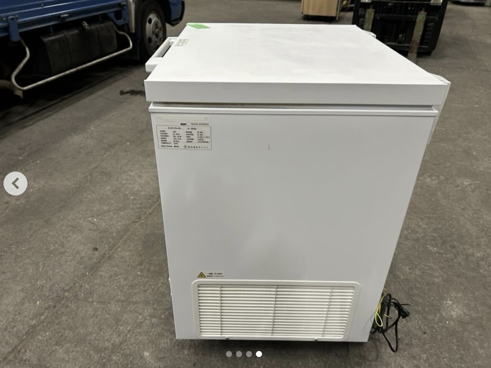 中古厨房機器入荷情報‼️ダイレイフリーザー D-201D2背面写真